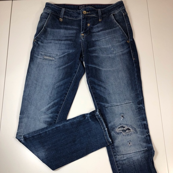 ZARA Jeans denim Size 00 - Picture 2 of 4